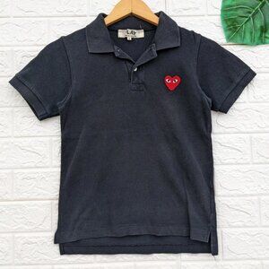 Comme Des Garcons PLAY Polo T-shirt for Youth Size 4